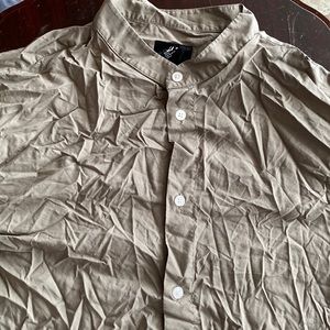 Men’s dress shirt button down H&M regular fit size large